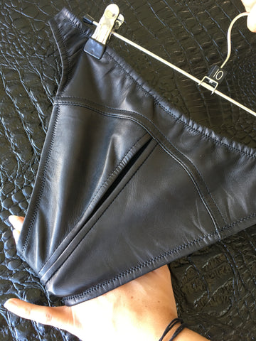 Beautiful glove leather zip jacket - Lux Tenebrae