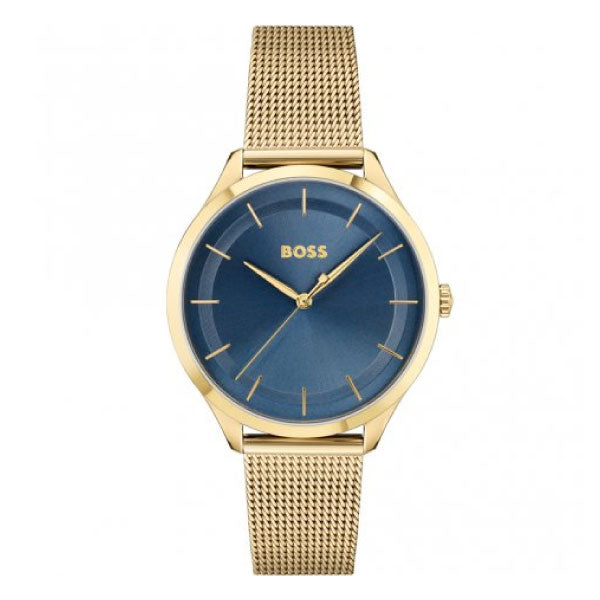 hugo boss blue and gold