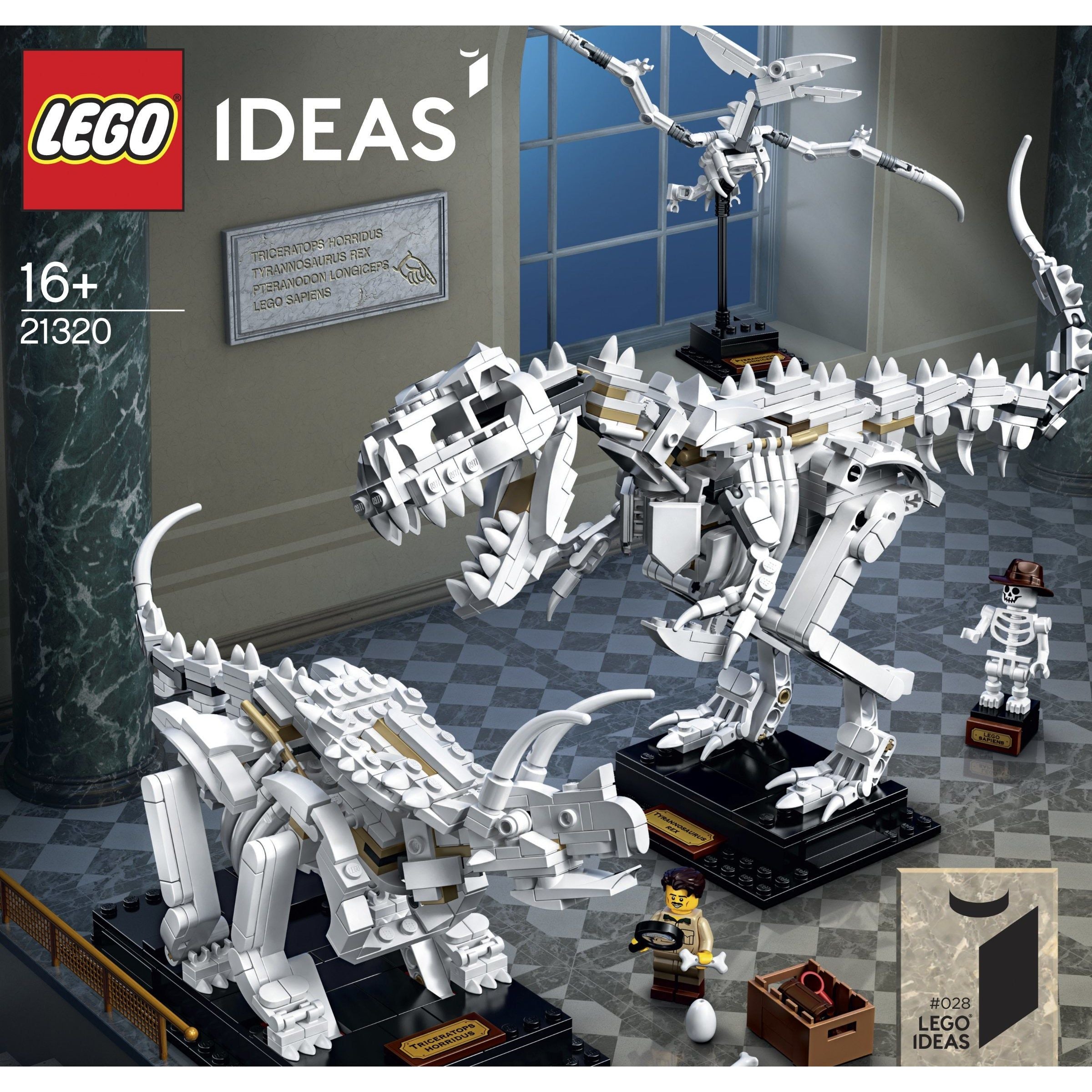 Photo 1 of Lego 21320 Ideas Dinosaur Fossils 910PCS 