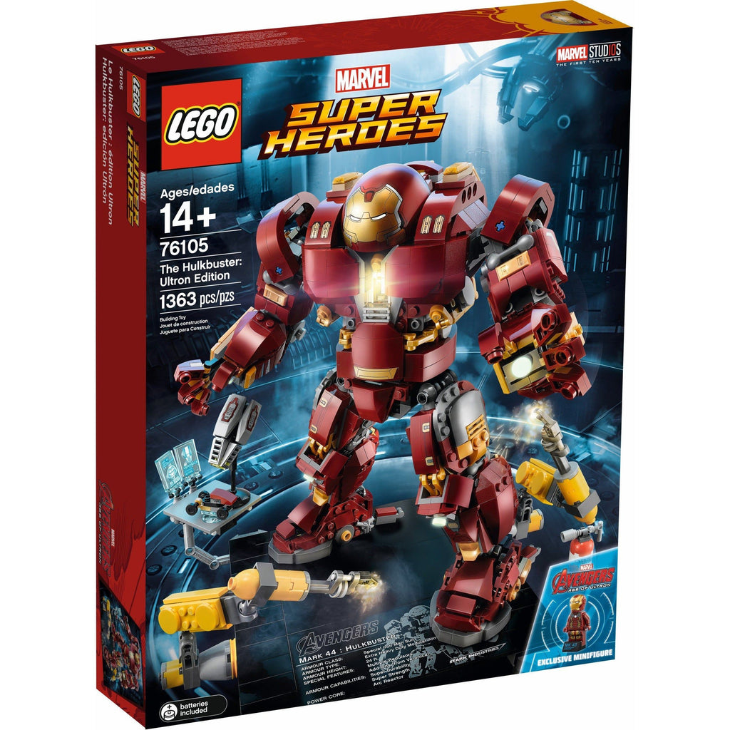 the hulkbuster ultron edition lego