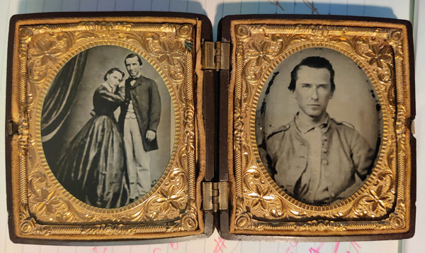 ambrotypes from original client photographs 