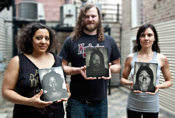 tintype, how to make a tintype, helms alee band, wet plate collodion