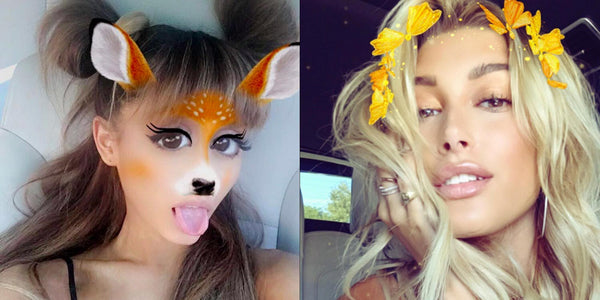 Halloween Snapchat Filter Costume Makeup - Deer Dog Cat