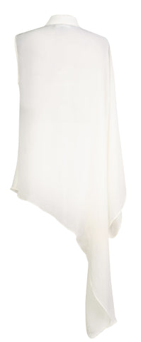 ASYMMETRICAL BLOUSE | Cruelty-Free Contemporary Clothing Delikate Rayne