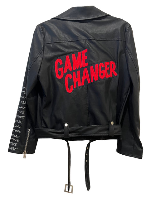 CAME HERE TO CHANGE THE GAME DISTRESSED PULLOVER – Delikate Rayne