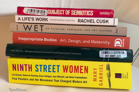 Articles and Books on Mothers from Toronto Artist Rachael Grad