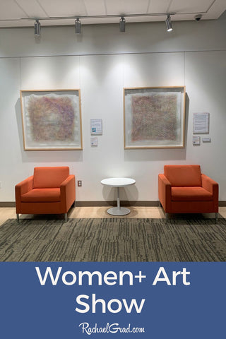 Baycrest Women+Art Show with paintings by Artist Rachael Grad