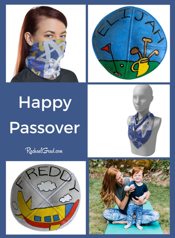 Happy Passover Gifts by Canadian Artist Rachael Grad
