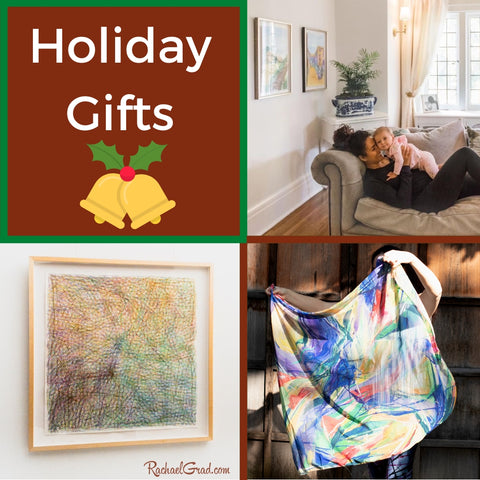 Holiday Gifts and original Art by Toronto Local Artist Rachael Grad