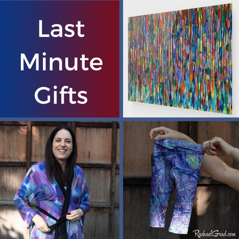 Last Minute Gifts and Art by Artist Rachael Grad available for delivery in Toronto Canada