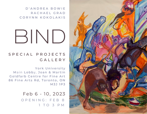 Bind Art Show at Special Projects Gallery York University
