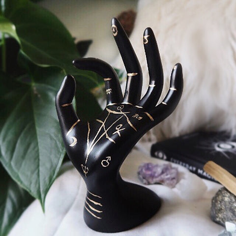 Palmistry Hand Ring Holder - Terra Soleil