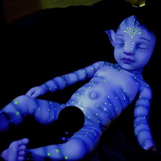 avatar silicone baby twins