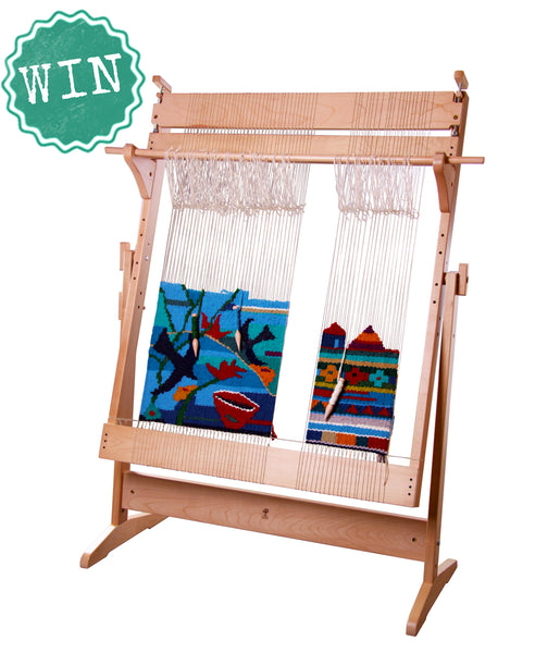 Win this Ashford Tapestry Loom from Aunt Jenny by visiting the Art Gallery of NSW in Sydney. Product details: https://www.auntjenny.com.au/collections/weaving-looms/products/tapestry-loom