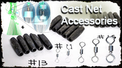Cast Net Lead - Cast Net Accessories - Fishing Supplies – Lee Fisher Fishing  Supply