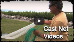 Cast Net Videos - Lee Fisher Fishing Supply