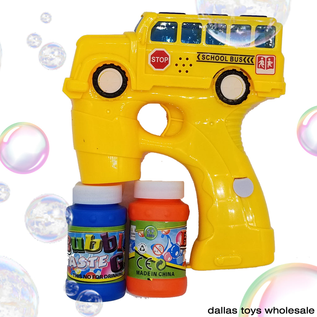 school bus bubble gun