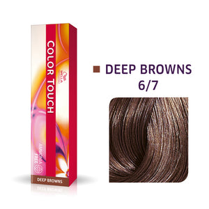 Wella Color Touch 3 5 Dark Brown Red Demi Permanent Beans Beauty