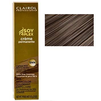 clairol soy4plex permanente 8n 5nn lightest