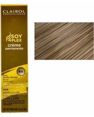 Clairol Professional Soy4plex Creme Permanente Hair Color 6g Dark