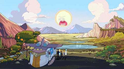 Fond Décran Rick Et Morty La Citadelle Des Ricks