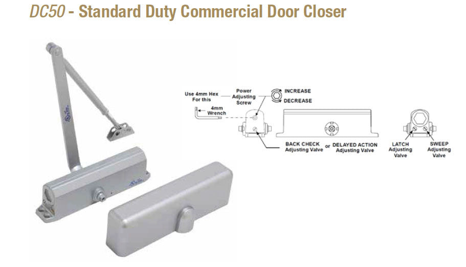 Cal Royal N900pbf Commercial Door Closer Cal Royal Cr 900 Door Closer Hydraulic Commercial Door Closer Wholesale Locks Door Hardware