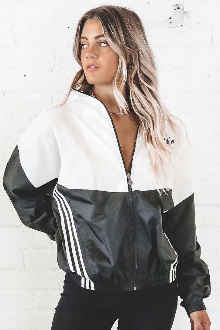 girls adidas windbreaker