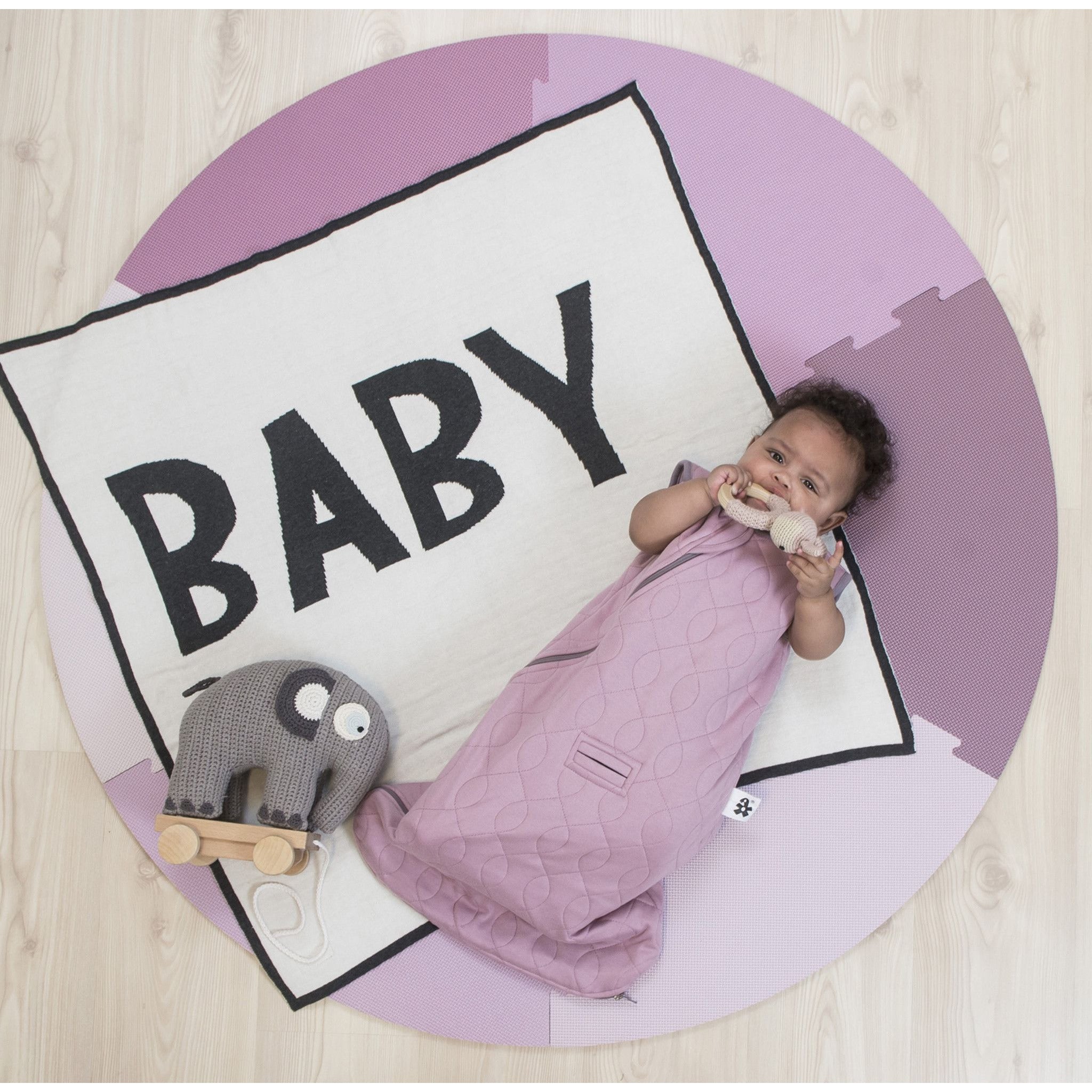 pastel play mat