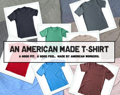American made true classic fresh fit USA tee shirt