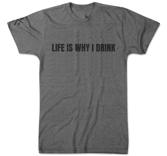 Download Life Is Why I Drink Patriotic American Made T Shirt - Red ...