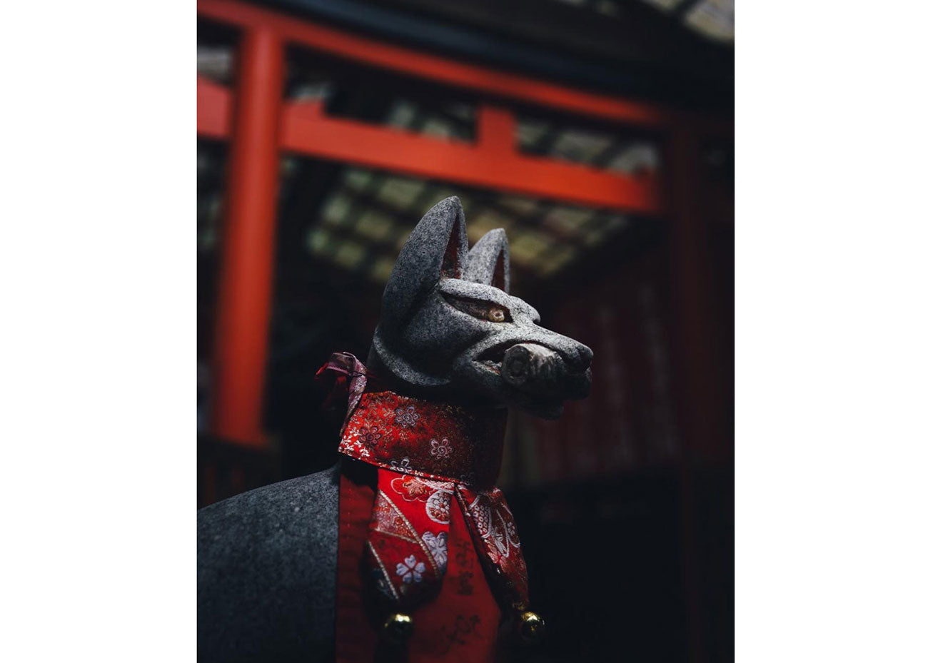 Statue kitsune