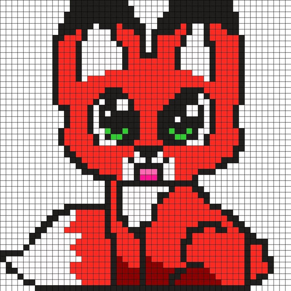26 of the most beautiful pixel art fox 🦊