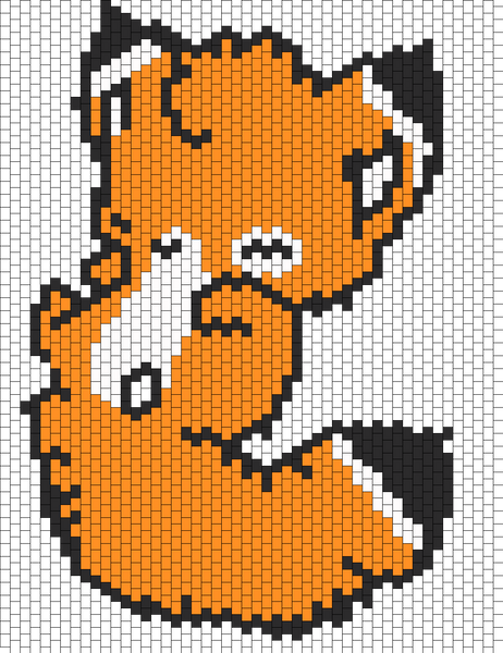 Art Pixel Renard