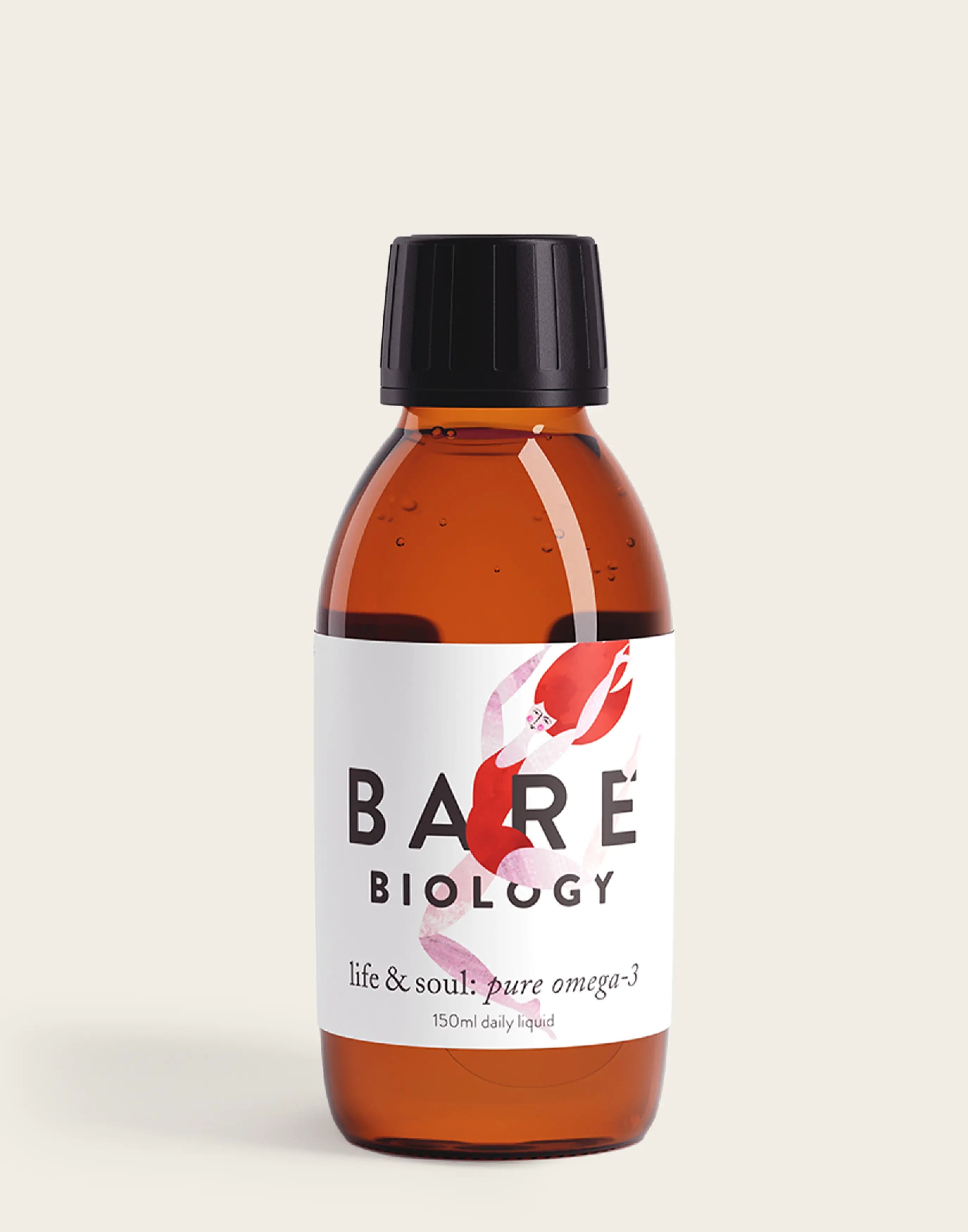 Life & Soul Pure Omega-3 Liquid - Bare Biology product image