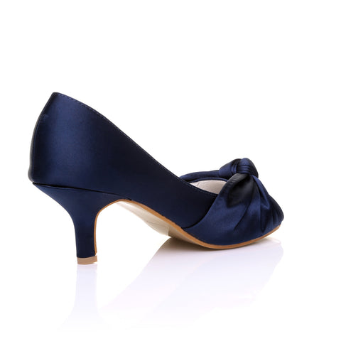 navy bridesmaid shoes uk