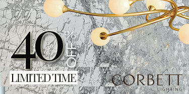 40% off Corbett Lighting