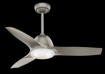 Hunter Wisp Fan With Led Light Bronze Blades 44 Inch Model 59150