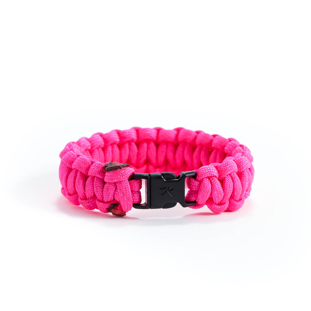 pink paracord bracelet