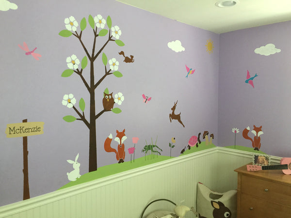 Whimsical Forest Themed Nursery