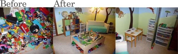 Nursery Organization Ideas