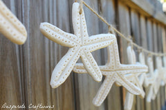 Starfish Salt Dough Ornament