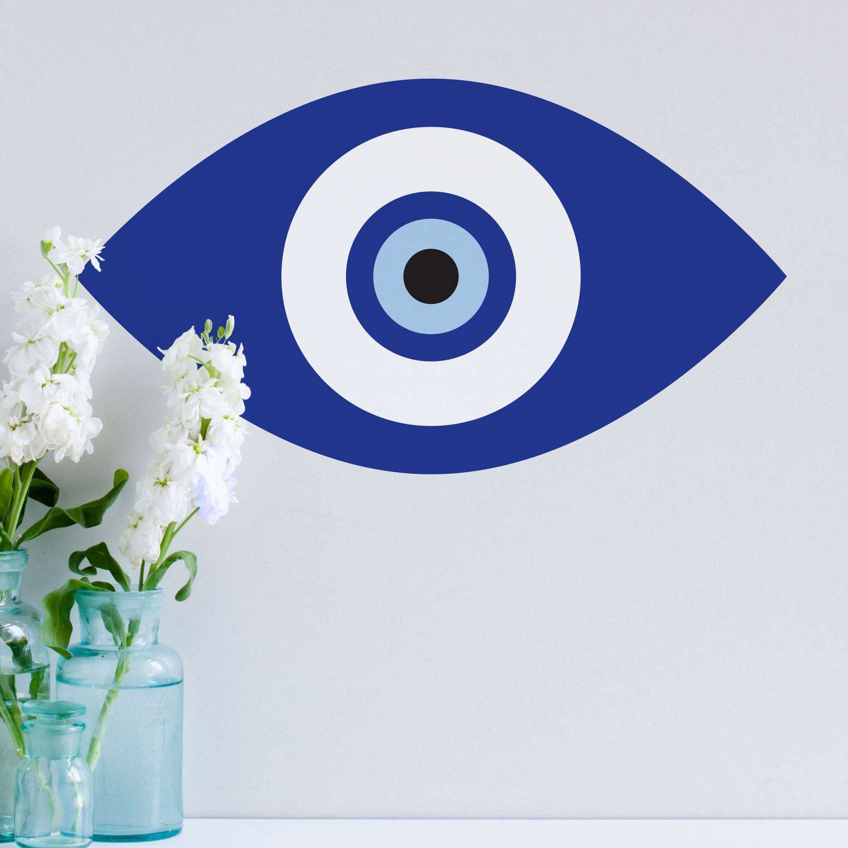 Evil Eye Stickers 6 Pack - Protection, Courage, Intelligence – Big Moods