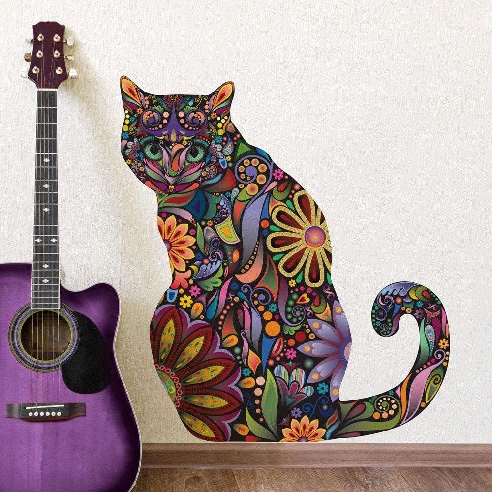 etsy wallcat housr decal