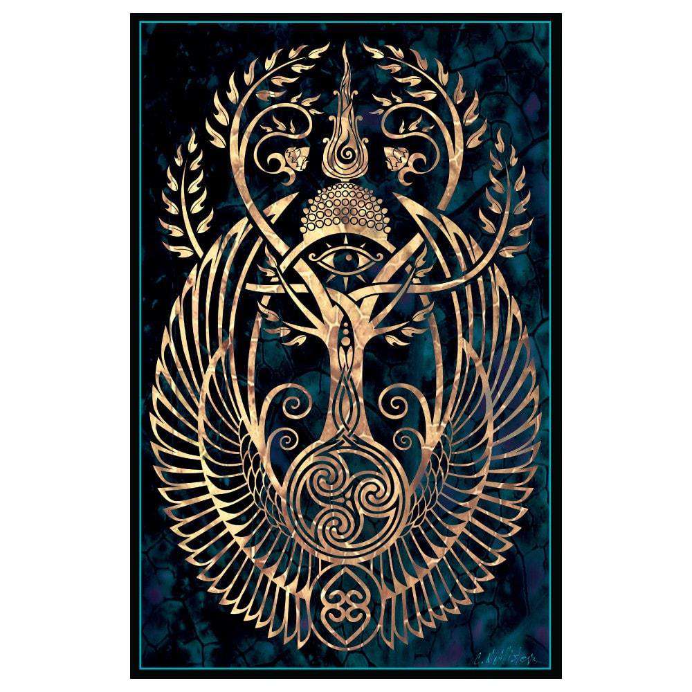  Symbolic  Graphic Art  Decal Altar by Cristina McAllister