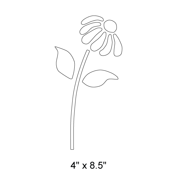 Giant Flower Stencil 2 – My Wonderful Walls