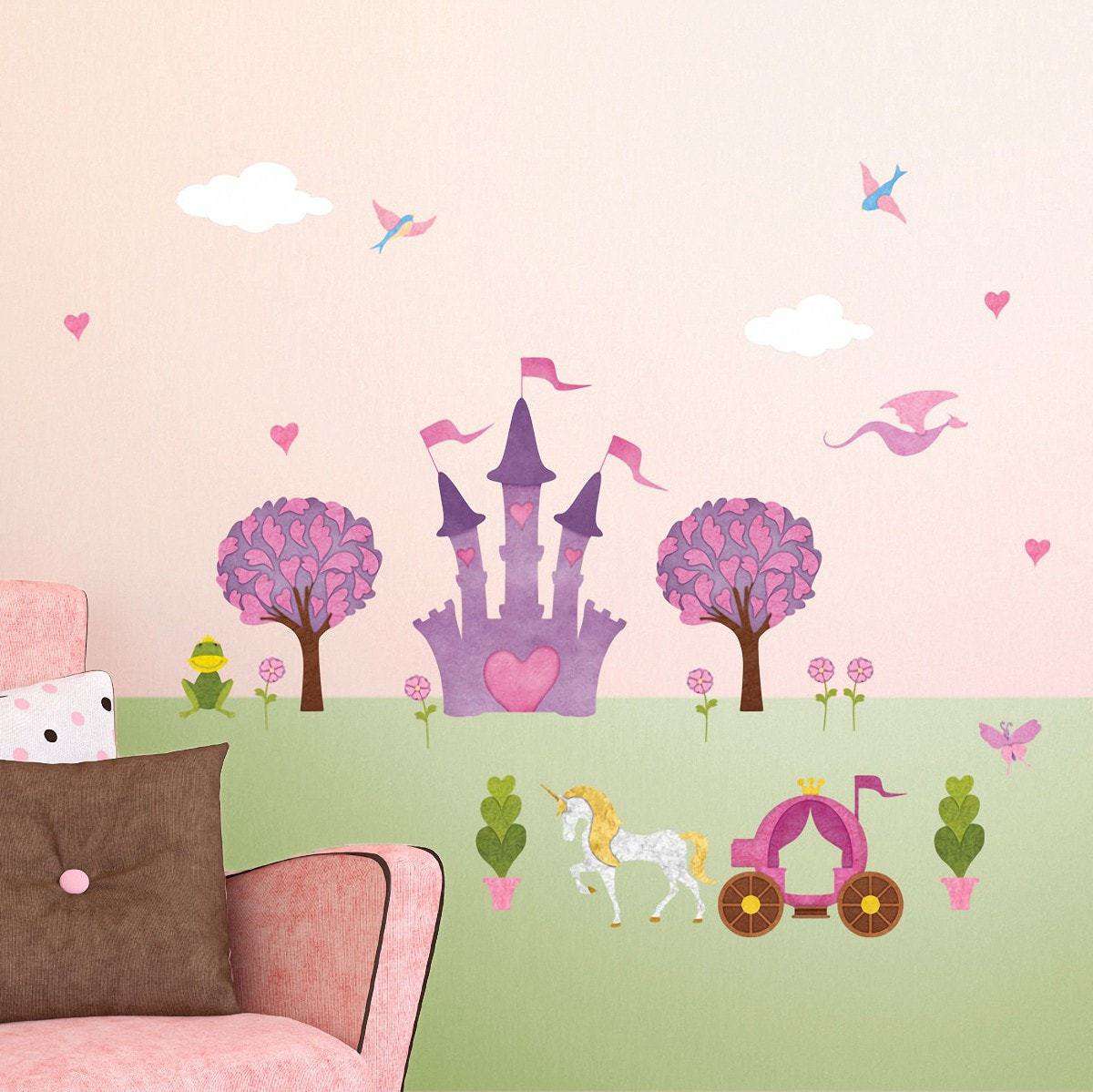 Princess  Wall  Stickers  Peel Stick Decals  for Princess  