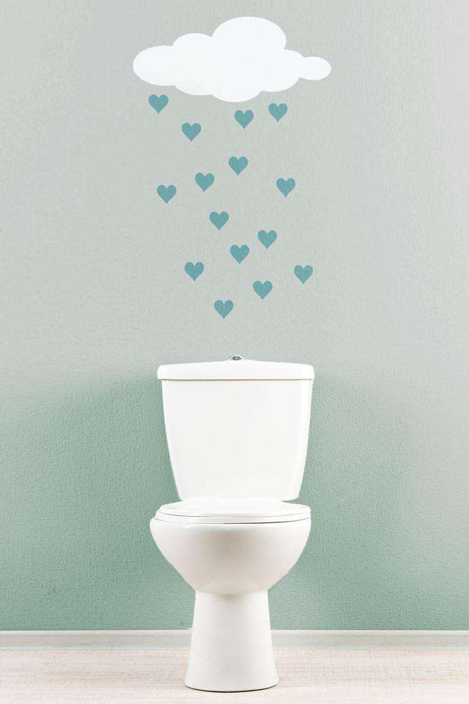 Cute Love Heart Shaped Wall Stencil Hearts Shape Stencils Wall Art