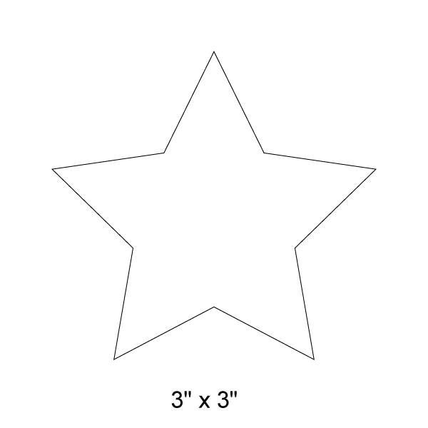 Star Stencil Set 2