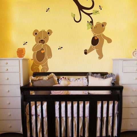 Wall Mural Stencil Kits for Painting Kids Rooms and ...