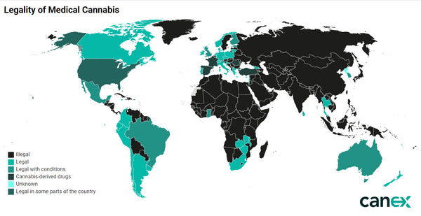 Legalizzazione Cannabis - Dove è Legale